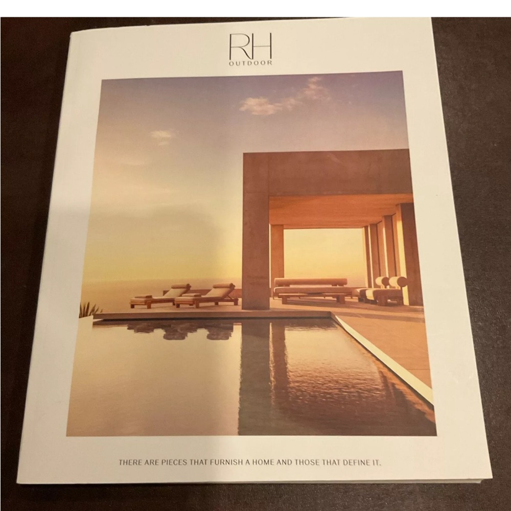 RH Restoration Hardware Outdoor 2024 Catalog